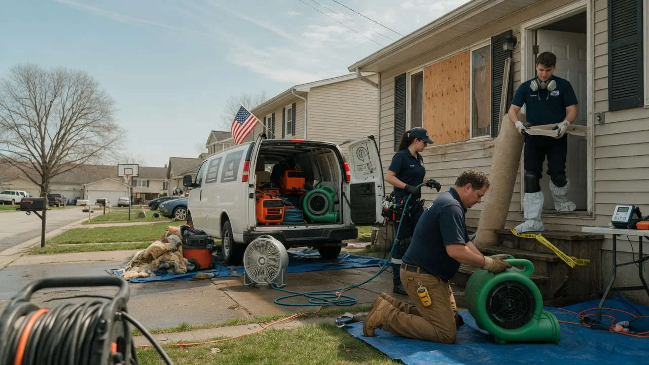 Water Damage Restoration in Niotaze, KS near me